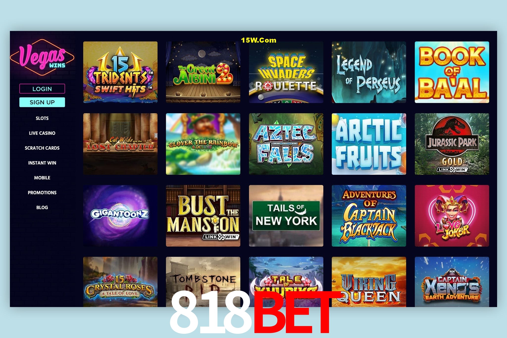 Quick Registration 818Bet